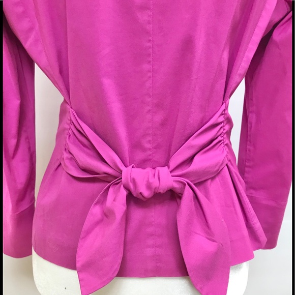 Talbots Single Breasted Stretch 3 Button Blazer - Picture 5 of 5